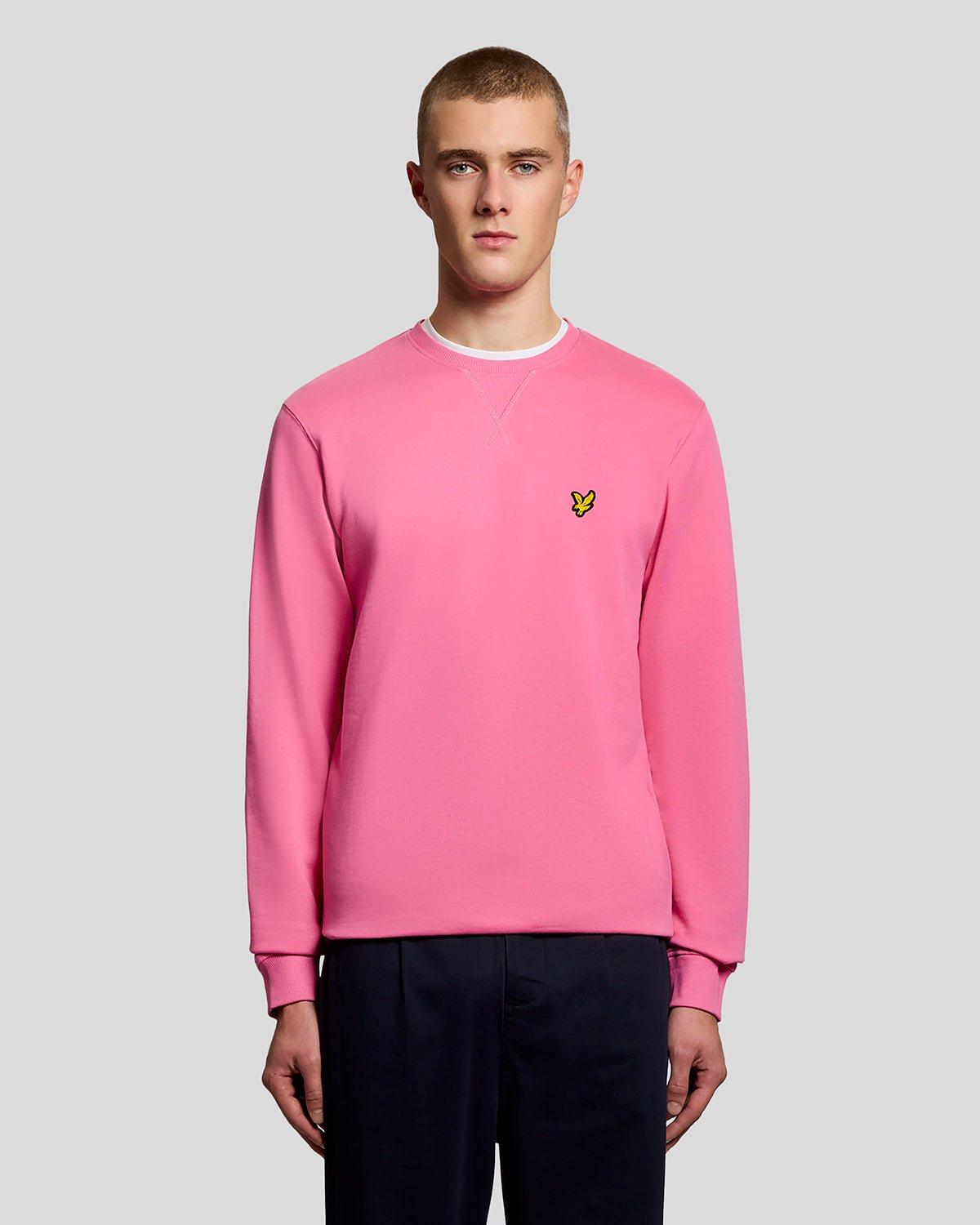 Baumwoll-Sweatshirt mit Rundhalsausschnitt