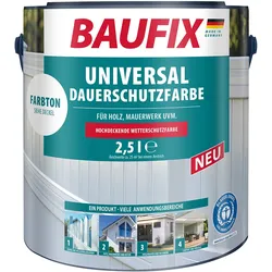 Baufix Universal Dauerschutzfarbe 2,5 Liter
