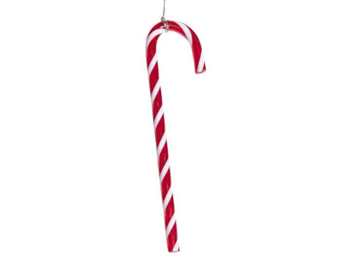 Weihnachtshänger Zuckerstangen rot und weiß