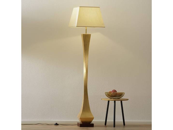 Schuller Valencia Stehlampe Deco, messing / gold, für Wohn- / Esszimmer, Metall, Modern
