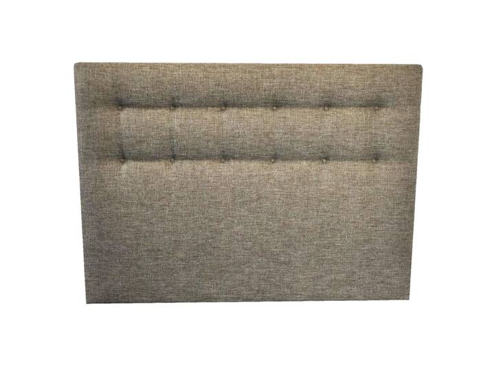 Tete de lit capitonnee symbiose camel 180x115cm
