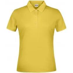 Damen Basic Polo Lady - S - yellow
