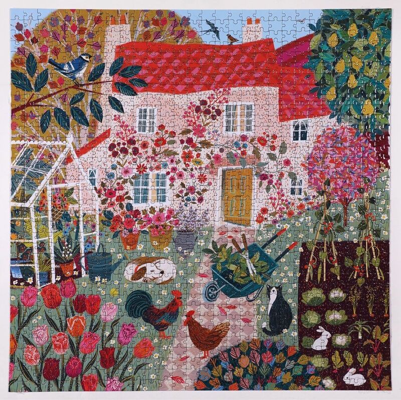 Eeboo Puzzle English Cottage - 1000 pcs