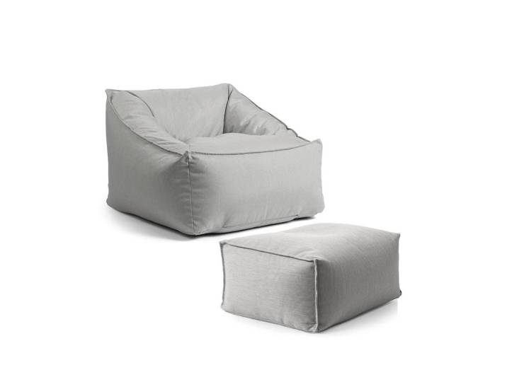 OUTDOOR SITZSACK Der Sunnyboy mit Hocker