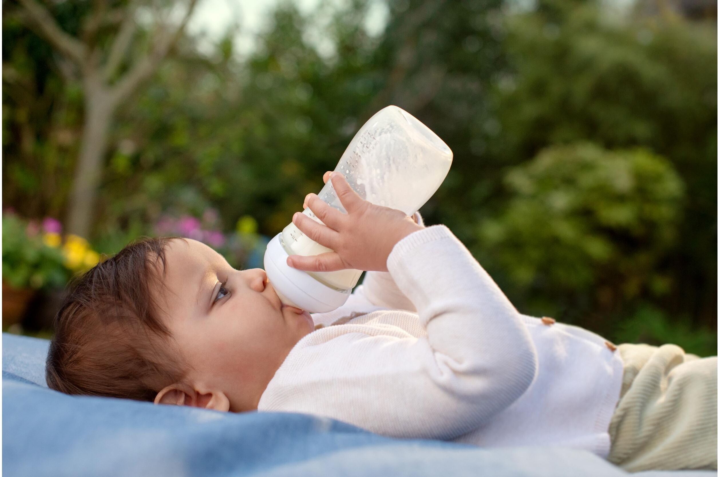 Babyflasche PHILIPS AVENT "Philips Avent Natural Response Flasche", Baby, Gr. 330ml, transparent, Kunststoff, Silikon, Trinkflaschen Babyflasche transparent 330ml