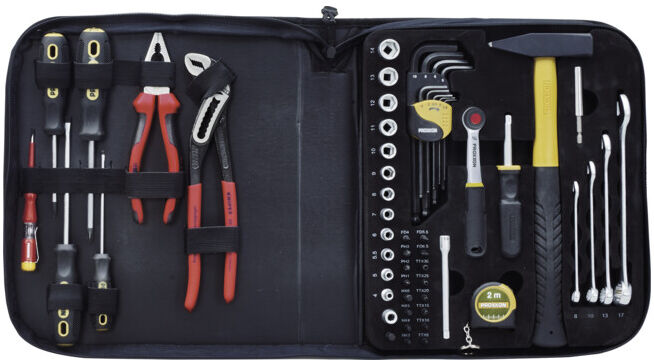 Proxxon Sac à outils universel 57 pièces (23670)
