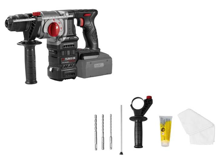 Parkside Performance : Marteau-perceuse combiné sans fil 20V\, modèle PKHAP 2034-Li B1\, livré sans batterie ni chargeur