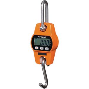 Unicraft Hängewaage HW 150, mit Tara-Funktion, Teilung 50 g, digital, LCD-Display, aus Metall, bis 150 kg