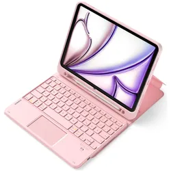 Inateck KB09124 (DE), Tablet Tastatur, Pink