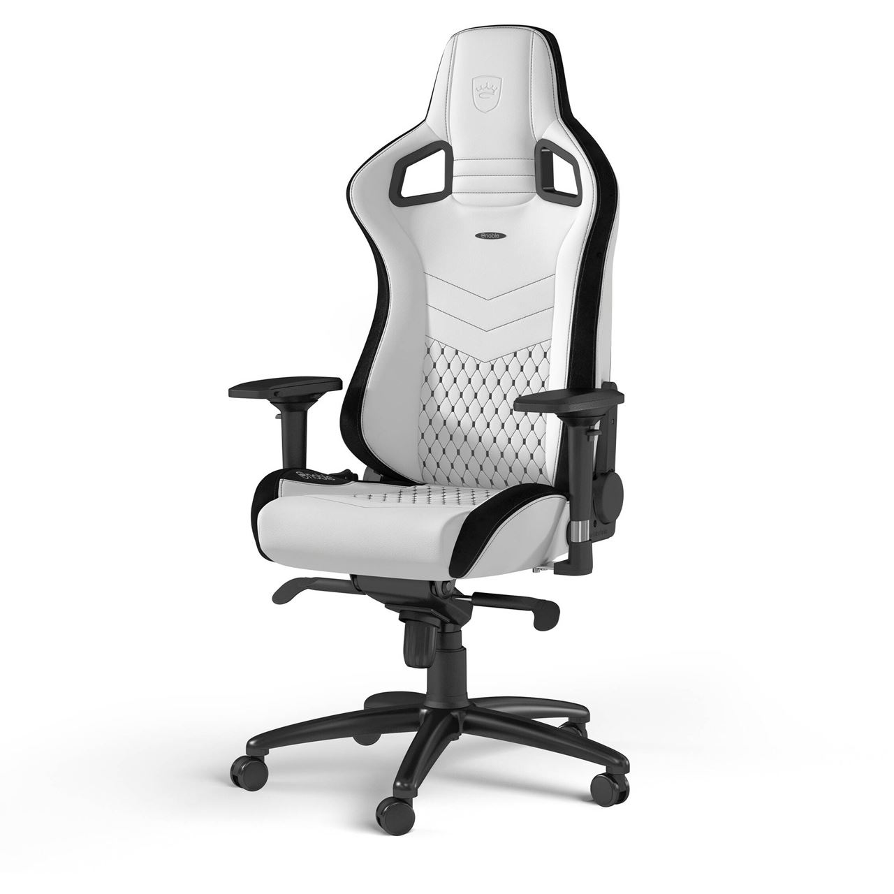noblechairs EPIC Gaming Stuhl - weiß/schwarz