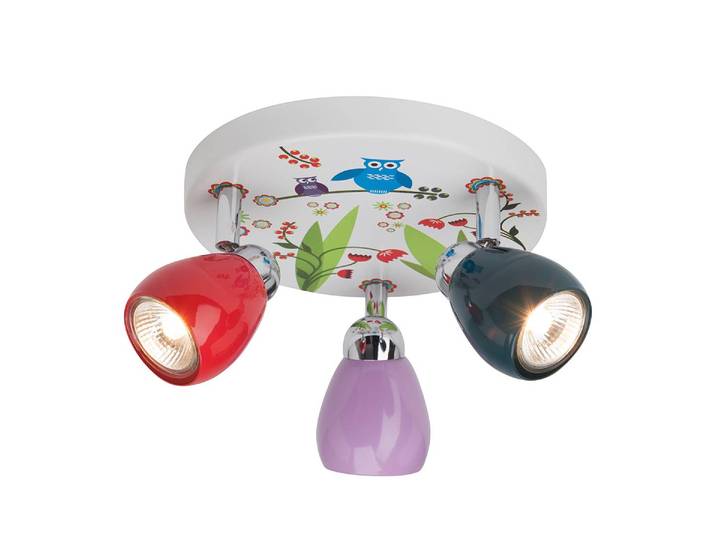 Plafonnier Birds Multicolore Matériau principal : métal Ø 31cm