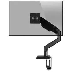 Humanscale M8.1 Monitorhalterung für USM Tisch schräg schwarz (M81UBBTB)
