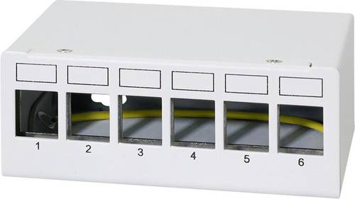 LogiLink NK4091 Patch-Panel CAT 6a Lichtgrau (RAL 7035)
