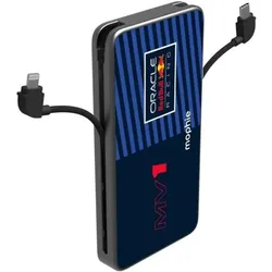 Zagg Mophie Powerstation Plus 10K Red Bull Racing MV1 - Powerbank 10000 mAh (10000 mAh, 30 W, 37 Wh), Powerbank, Blau, Türkis