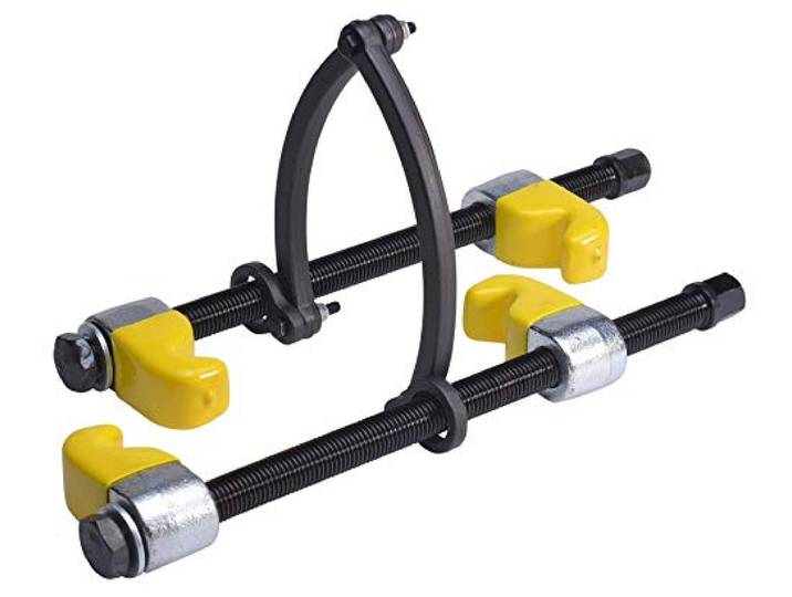 SW-Stahl 10256L Federspanner mit kunststoffbeschichteten Haken/max. Arbeitsweg 200 mm