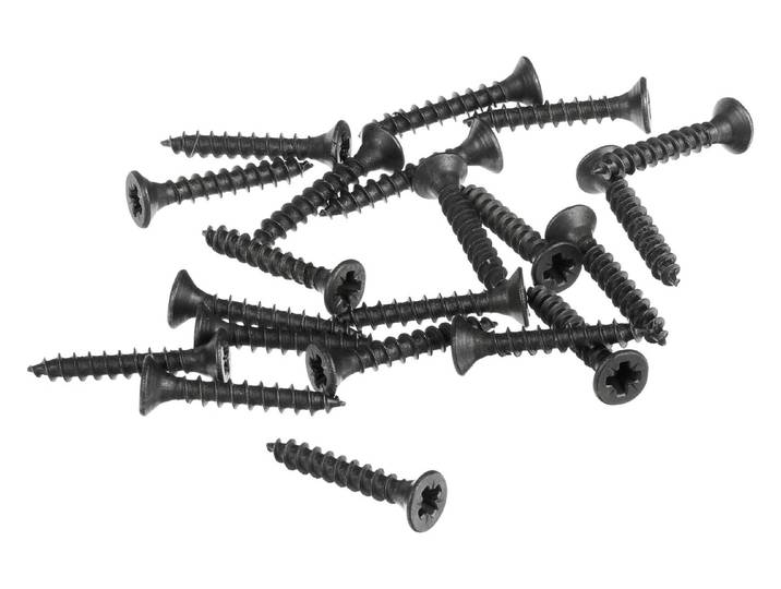 Hettich Schraube für Klavierband Stahl Schwarz 16 mm