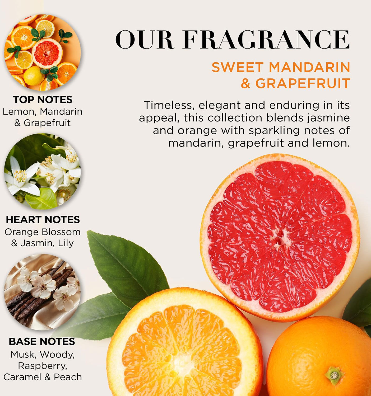 BAYLIS & HARDING Sweet Mandarin & Grapefruit Luxury Pamper Gift Set