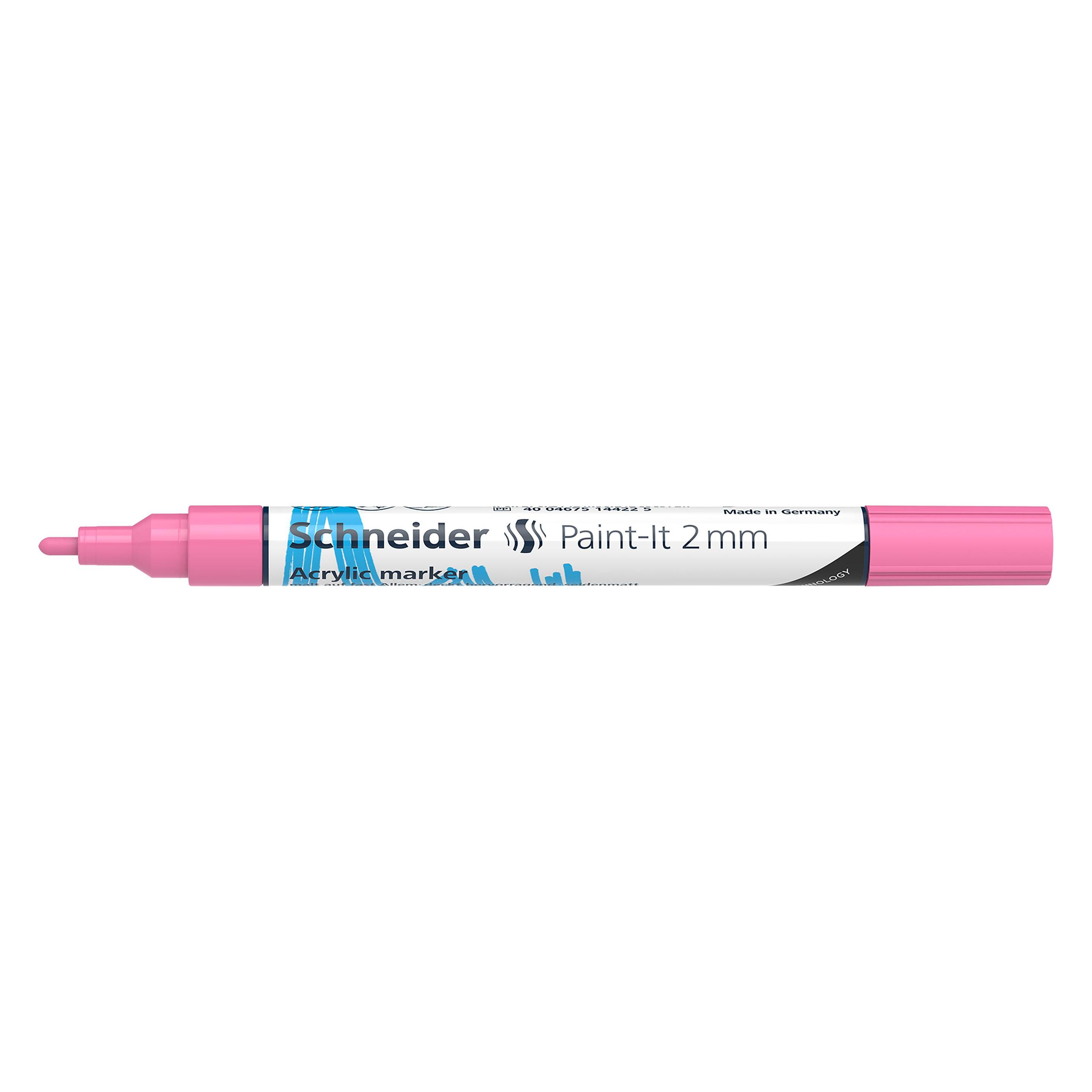 Schneider Acrylmarker Paint-It 310 2mm Pastellpink (1x) (120129)