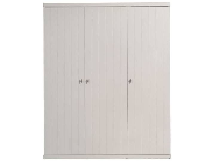 Armoire 3 Portes Laquée Blanche - ROBIN