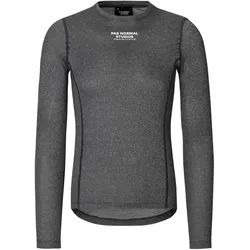 Pas Normal Studios Mid Long Sleeve Base Layer Langarm Funktionsunterhemd - black - XS