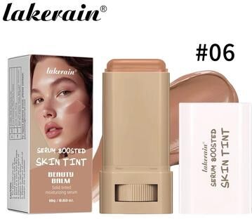 Inspired Finds Serum Boosted Foundation Stick High Coverage, Hydrating Balm Skin Tint For Smooth, Plump & Radiant Finish 6for Oily Skin