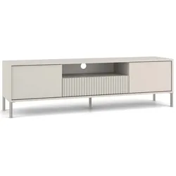 TV-SCHRANK KAMARO 160 KASCHMIR gerillte Front + klassische Front