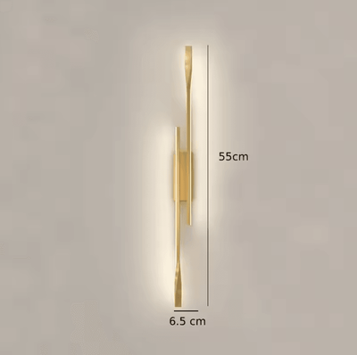 Inspire Curations Modern Nordic Acrylic LED Wall Sconce d Style warm Light