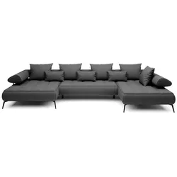 Wohnlandschaft Seledo Stoff Graphite