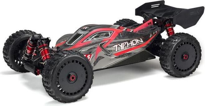 Arrma Typhon 6S 4WD BLX 1/8 Elektrische Buggy - Zwart - ARA8606V5