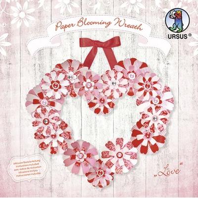 URSUS Paper Blooming Wreath 'Love'
