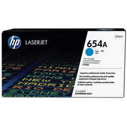 HP 654A Cyan Original LaserJet Tonerkartusche
