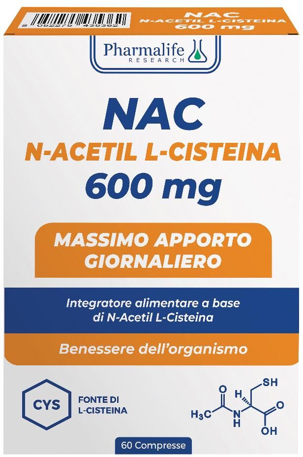 PHARMALIFE RESEARCH Srl NAC 600MG 60CPR