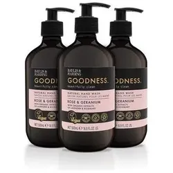 Baylis & Harding, Handseife, Goodness Rose and Geranium 500ml Hand Wash (Flüssigseife, 500 ml)