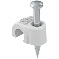 OBO Bettermann Iso-Nagel-Clip 9mm, Nagel 35mm - 200 Stück