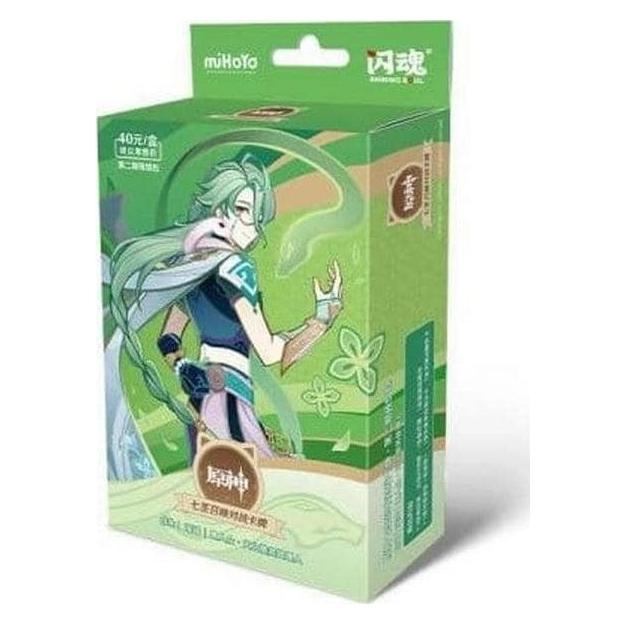 Mihoyo Genshin Impact Jeu de Cartes à Collectionner - Pre-Build Starter Deck 06 - Baizhu - Series 2 *Versio (Chinesisch, Deck) (MYH71114)
