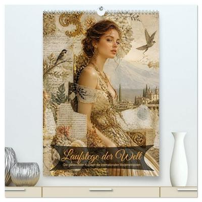 Laufstege der Welt (hochwertiger Premium Wandkalender 2027 DIN A2 hoch), Kunstdruck in Hochglanz