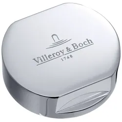 Villeroy und Boch Abdeckkappe 94052561 Messing chrom glänzend, rund, für Doppeldrehgriff