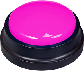 Inspire Picks Dog Communication Buttons Voice Recording Pet Training Buttons For Talking Pets rose Red