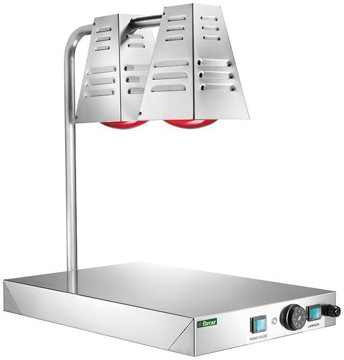 Forcar Lampade a Infrarossi con Piano Caldo 60 x 40 cm