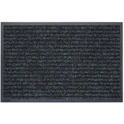 Gardamo, Fussmatte, Fussmatte Andria schwarz 80 x 120 cm (120 x 80 cm)