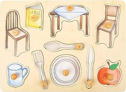 Small Foot Everyday Objects Puzzle