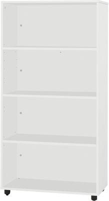 Schäfer Shop Select Regal LOGIN, 4 Ordnerhöhen, B 800 x T 420 x H 1514 mm, lichtgrau