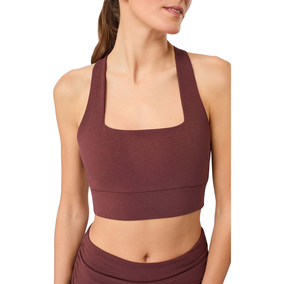 Mandala French Neck Bra rosewood L BR03JE28-French-Neck-Bra-rosewood-L