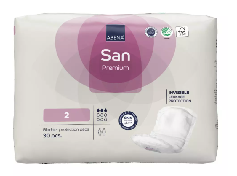 Abena San Premium 2 - 16 paquets de 30 protections