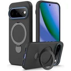 Cover-Discount Google Pixel 11 / Pixel 11 Pro – Magnetische Schutzhülle mit Kickstand (Google Pixel 11, Google Pixel 11 Pro), Smartphone Hülle, Schwarz