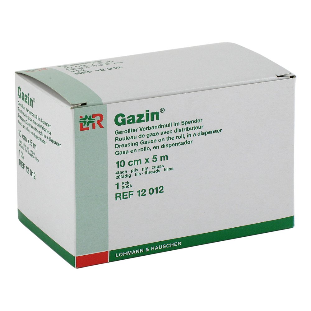 Lohmann & Rauscher GmbH & Co.KG Gazin Verbandmull 10 Cmx5 M 4fach Gerollt 01835971
