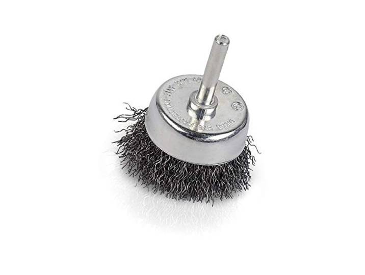 Kreator 03150102 Brosse rotative abrasive Ø 50 mm Rouge