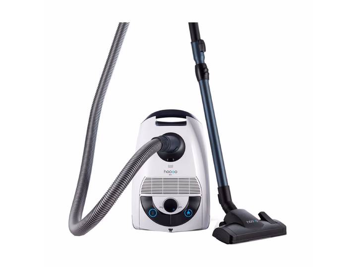 Hoogo B3+ Beutel-Staubsauger – Staubsauger mit Beutel – weiss