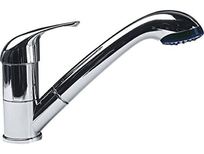 Unbekannt Automatik-Einhebelmischer Keramik Kama mit Brause Armatur Bad Küche Wasserhahn Mikroschalter Chrom