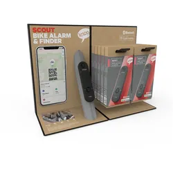 Knog Scout Bike Alarm und Finder SLATWALL-/THEKENDISPLAY (VE/20)